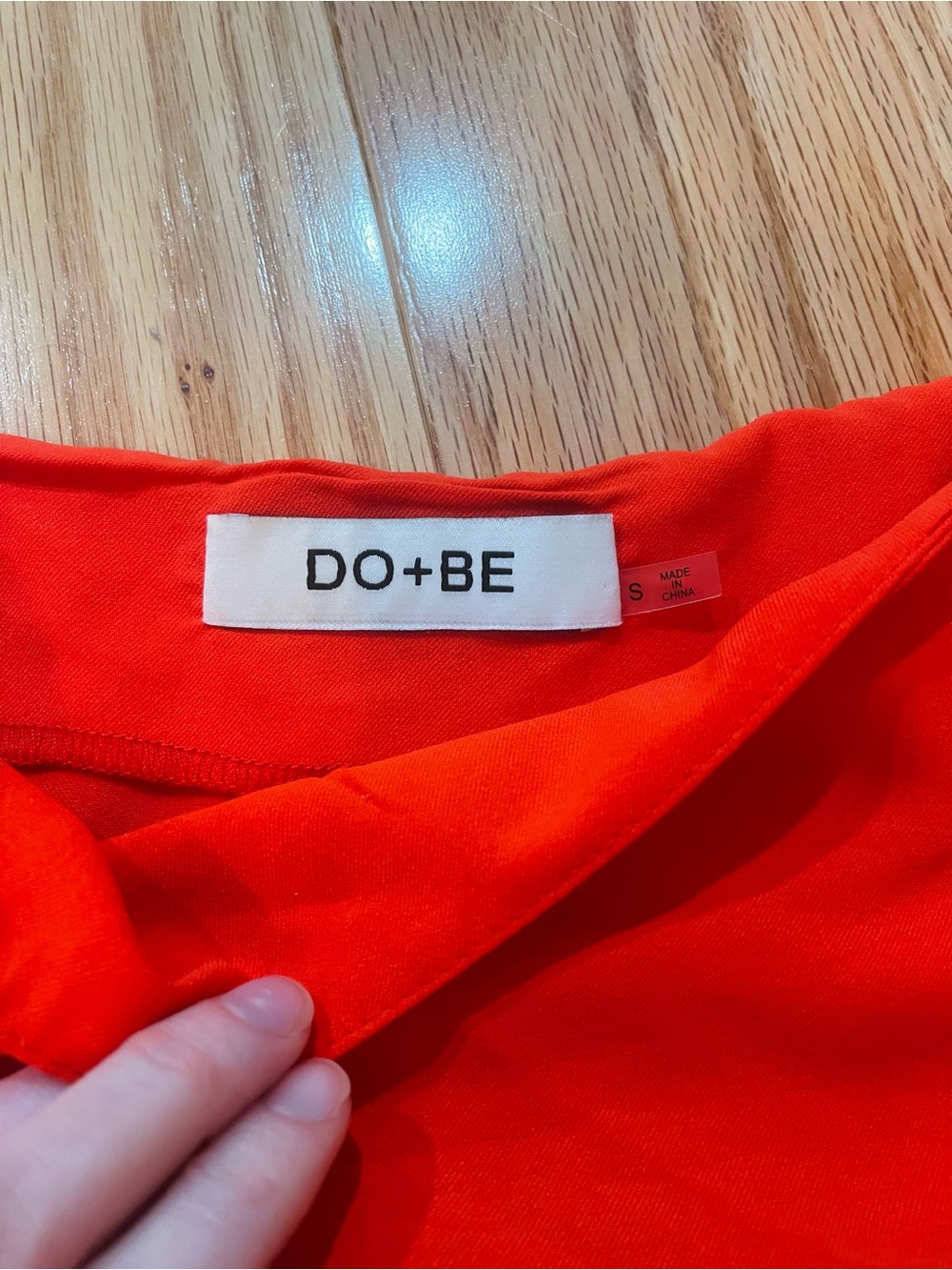 Orange Ruffle Layered Skort - Picture 2 of 3